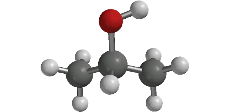 فرمول شیمیایی ایزوپروپیل الکل
