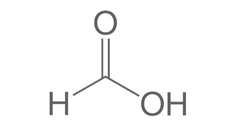 ساختار اسید فرمیک